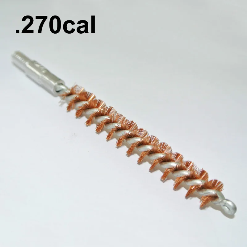 그린 월드 3 개/몫 .204cal-9mm .40cal .45cal 청동 보어 브러시, 청소 브러시, 총 청소 브러시