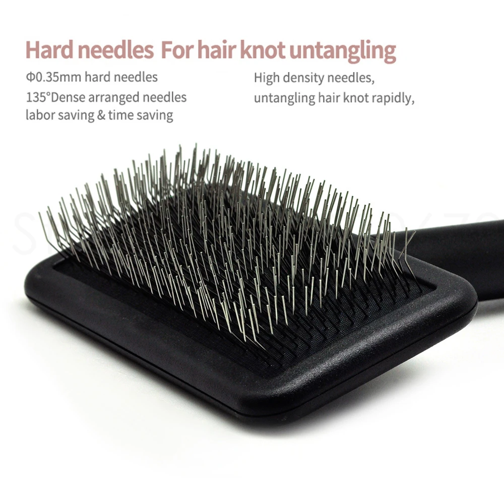 Set 3 Pettini Per Gatti E Cani - Acciaio Inox, Diverse Dimensioni, Per Toelettatura