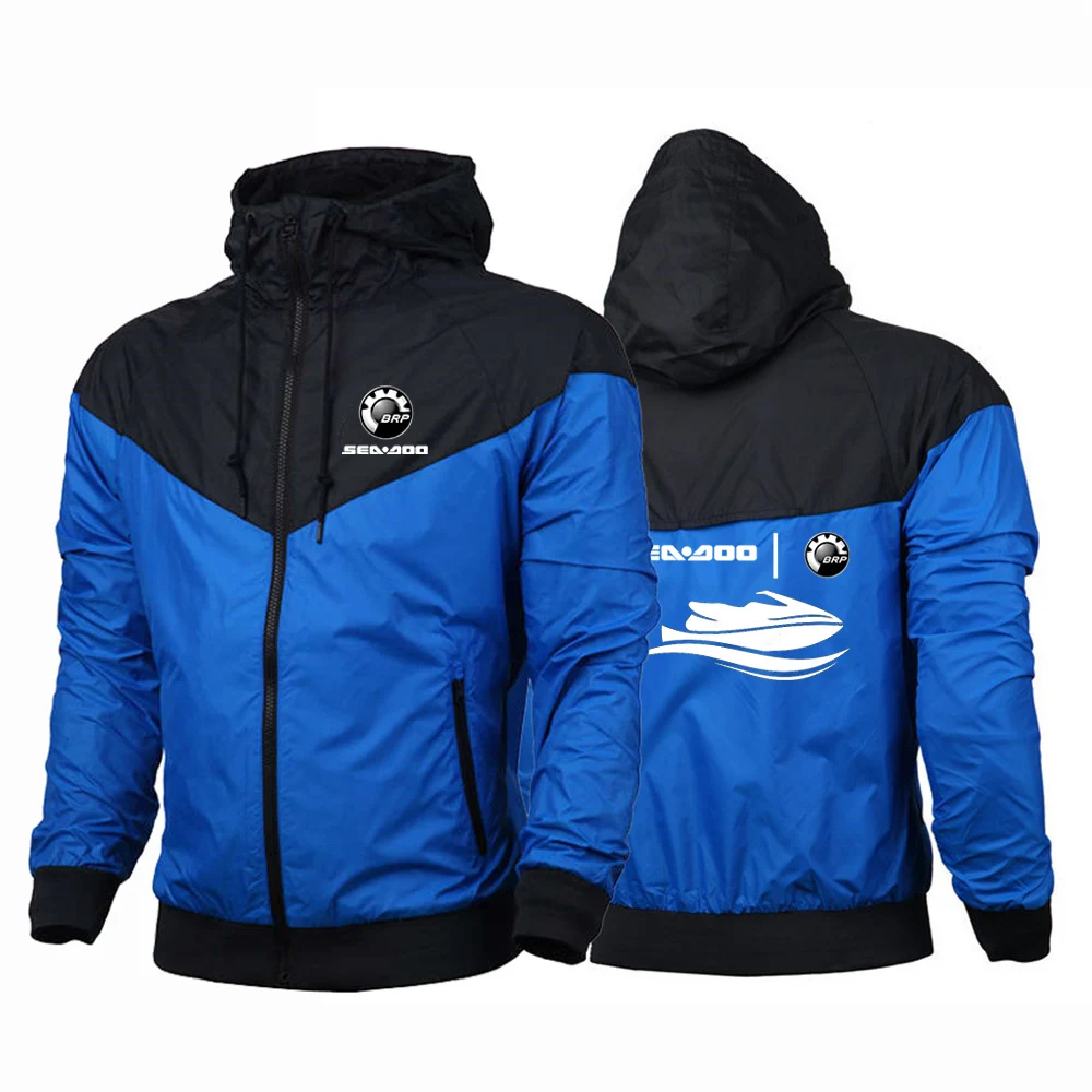 Men's Five Color Windbreaker Zipper Jacket