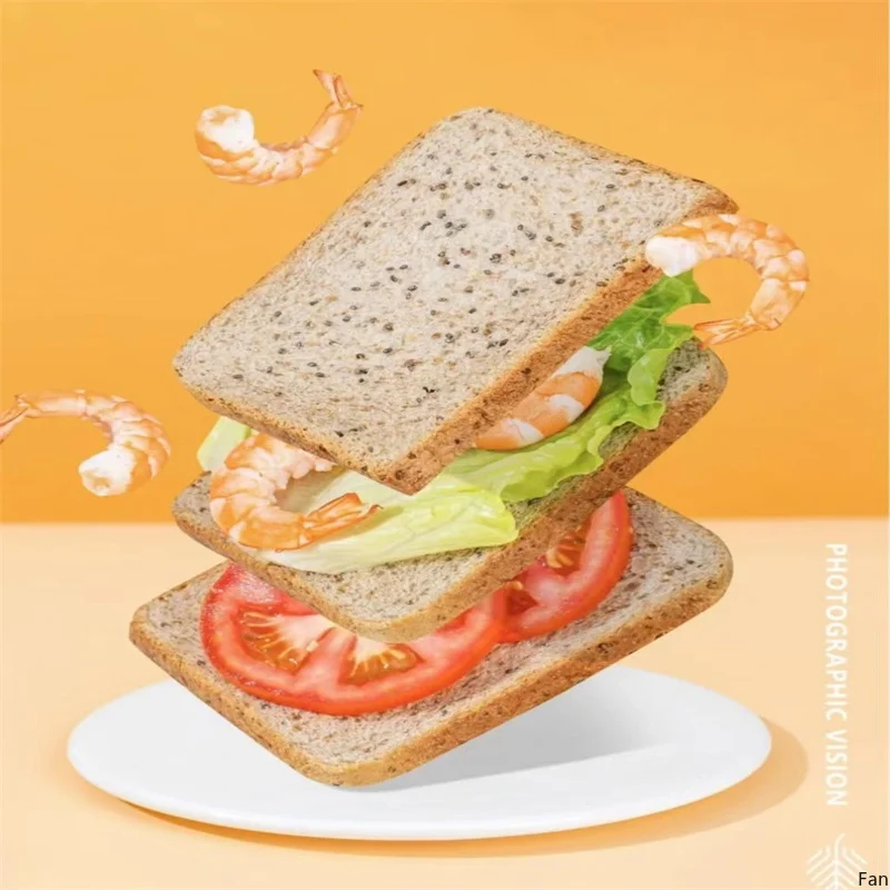 Automatic 2 Slice Bread Maker Removable Crumb Tray Electric Bread Baker 6 Options 600-700W Household Kitchen Appliances 2