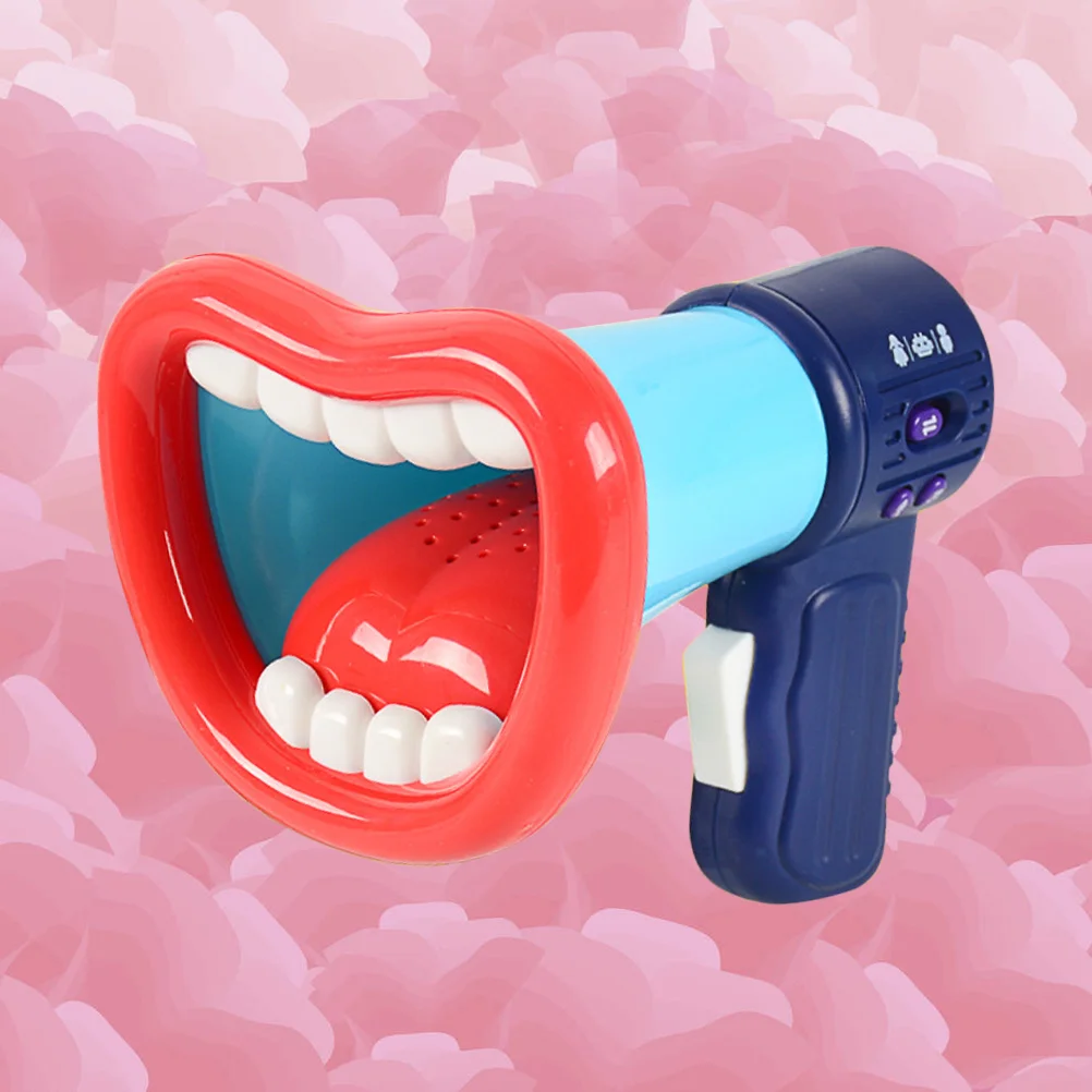 

Funny Megaphone Kids Loudspeaker: Multi Voice Changer Role Party Horn Noise Maker Recording Voice Changing Speaker Without ( )