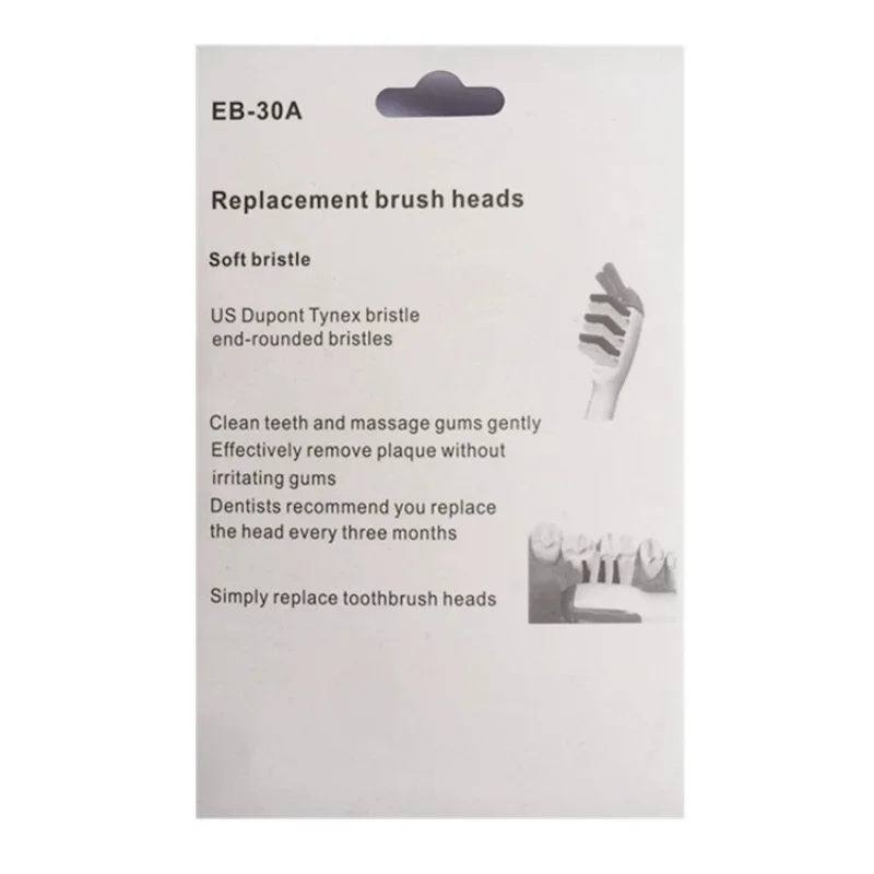 4 Pcs/Pack Deep Clean Replacements Brush Heads For Oral B Electric Toothbrush Head EB-30A 2