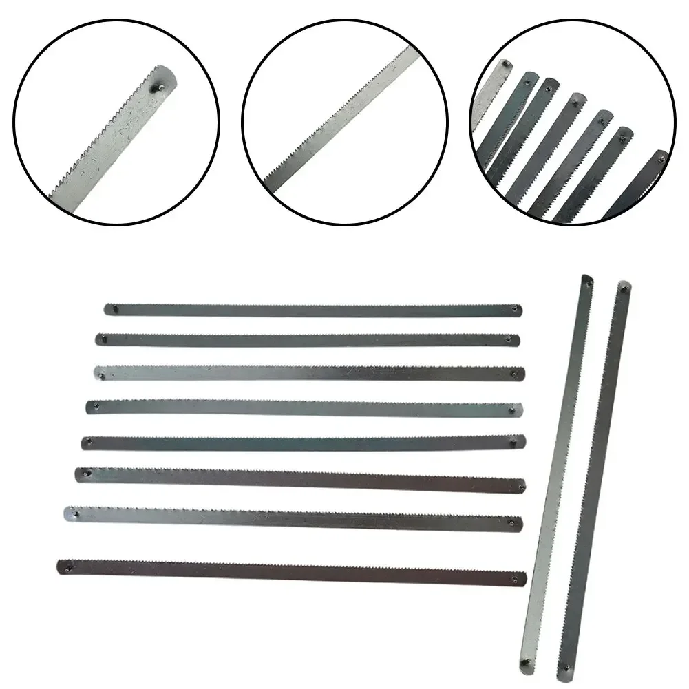 Hacksaw Blade 6Inch 24T Mini Hacksaw Blade Multifunctional Saw Blade Metal Plastic Cutting 150mm Universal Cutting Blades 10 Pcs