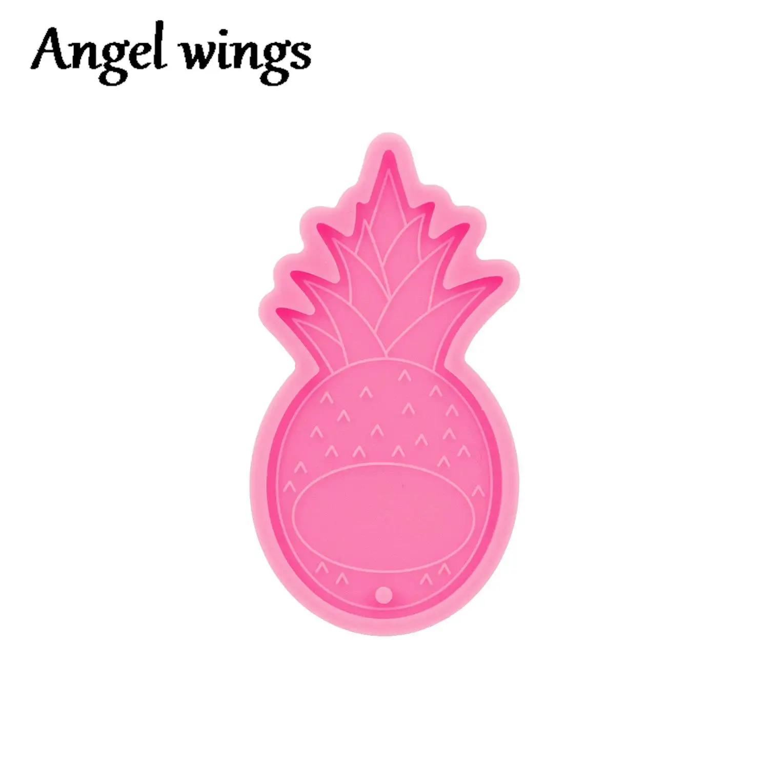 DY1417 Shiny Anlage Blätter/Blumen/Karotten/Pilze Silikon Keychain Formen, Epoxy DIY Harz Charms Form, schokolade Kuchen Form – Detail 38