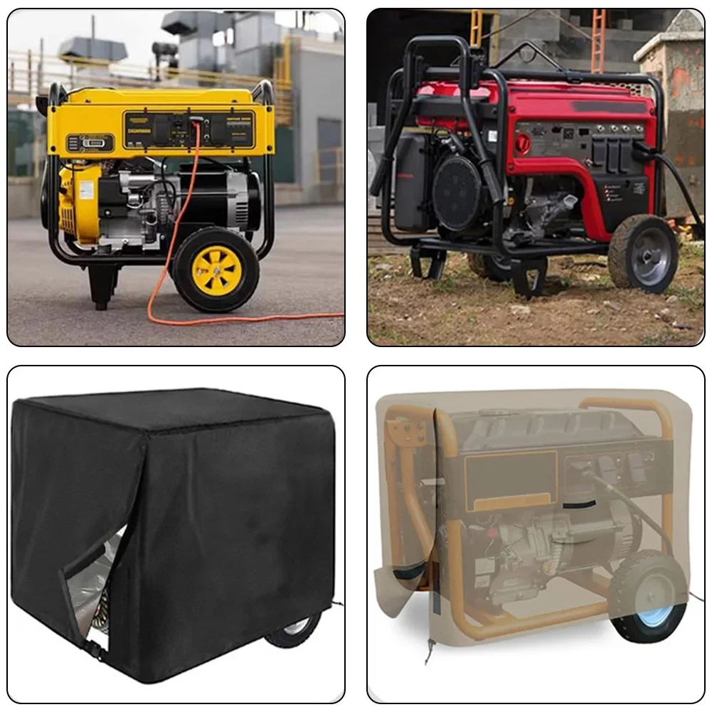 4 Sizes Generator Cover Windproof Protective Cover Waterproof Oxford Cloth Multipurpose Engine Hood Protection generator cover