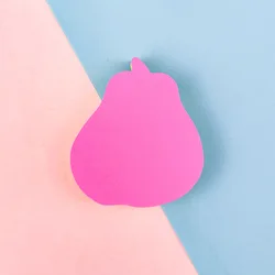 Vibrant Heart & Arrow Sticky Notes for Office and School Supplies (Pear 76x76mm)