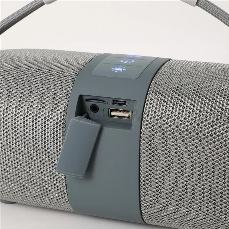 Rechargeable RGB Color Portable TG668 High Volume Subwoofer Dual Channel LED Diaphragm Bluetooth Speaker 2