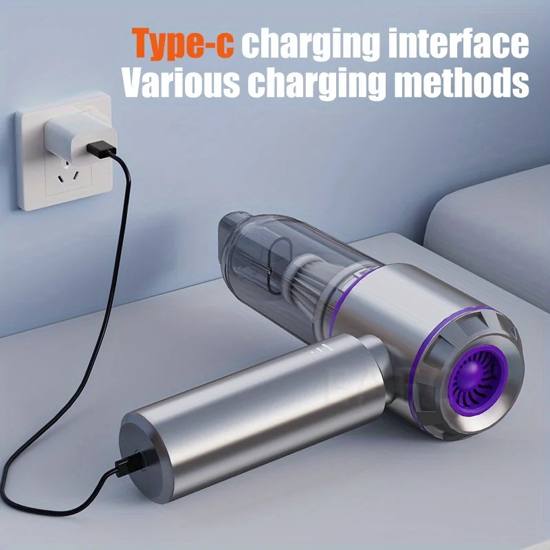 Portable Cordless Handheld Vacuum Cleaner 13000Pa
