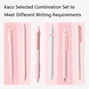 KACO Gel Pens Set 5/6pcs 0.5mm Black Ink, Retractable Signature Pen Aesthetic Stationery for Teachers Students Office Staff Gift 3