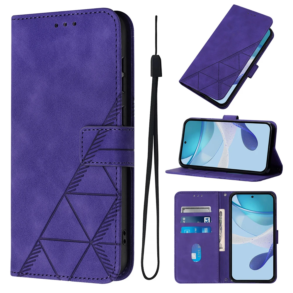 Luxurious Leather Wallet Phone Case - Elegant and Versatile Cover