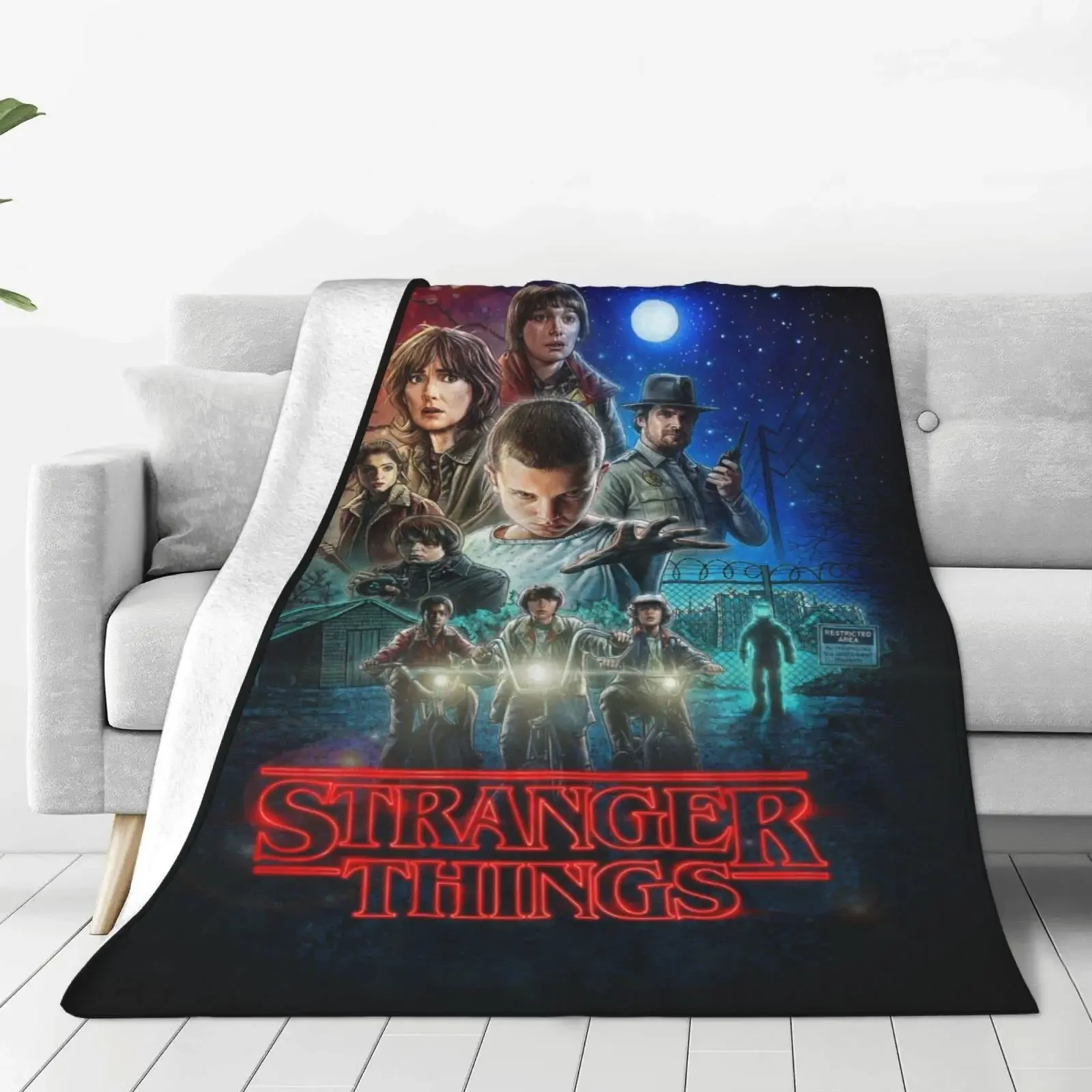 

3D Printed Classic Film and TV Characters Nap Lunc Break Travel Picnic Cover Blanket Office Throw Gift for Kids Wholesale 담요를 덮다