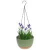 2 Pcs Self absorbent Hanging Flowerpot Green Plant Decor Water Hydroponic Basket Pot Plants House Material 3