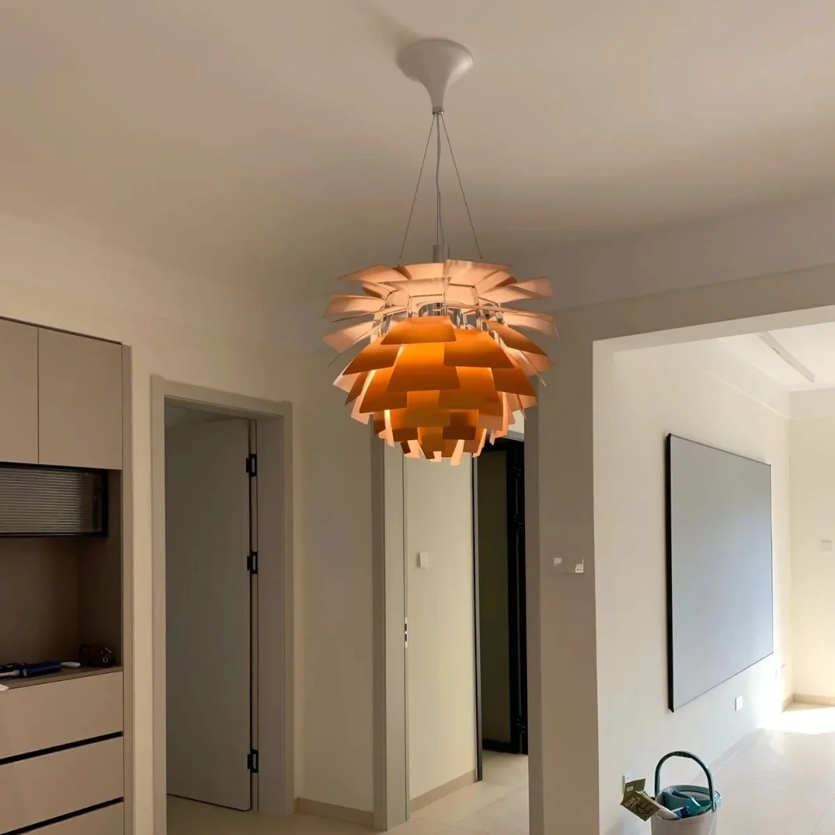 High Quality Artichoke Pendant Light Chandelier Ceiling Hanging Suspension Lamp Close to Original 3