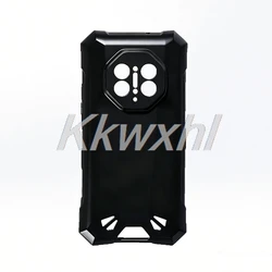 Enhanced Shockproof Phone Case with Back Ring Holder Bracket - Soft and Durable Protection for Doogee S300 Pro (TPU Case Black)