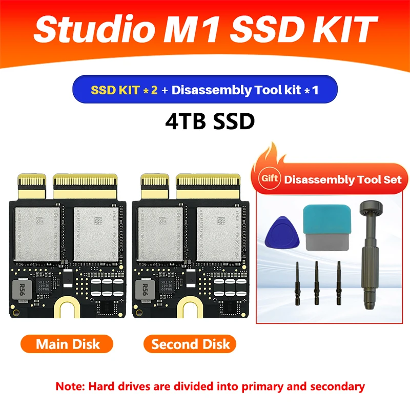 Mac Studio M1 SSD 512GB アップグレード 2TB/4TB/8TB 拡張 Mac Studio