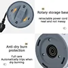 110V 220V 600W 0.8L Small Portable Household Kettle Heating Kettle Electric Kettle Separate Base 304 Stainless Steel Material 3