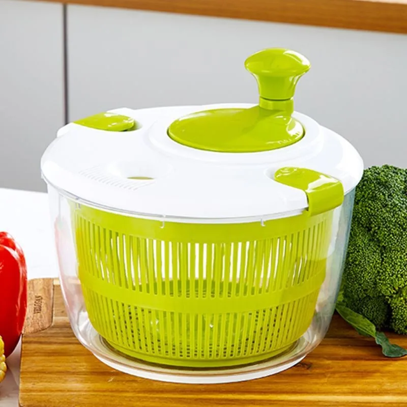 thumbnail image 2 of Snail-Shaped Automatic Drain Basket, Rotating Fruit & Vegetable Washing Bowl Strainer Portable Fruit Cleaner Home Kitchen Sink Kitchen Gadget Vegetable 2 of 11