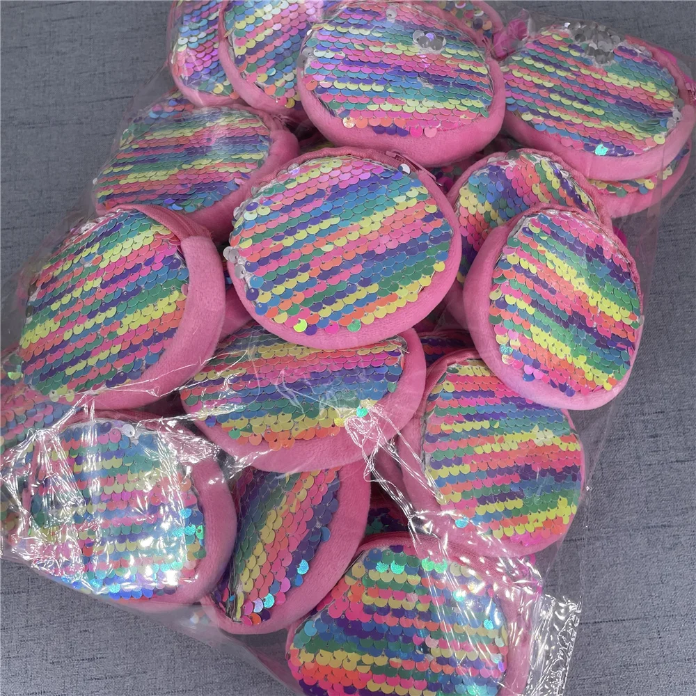 36개, 8CM 플러시 밝은 색상, 플러시 장난감 가방, 동전 지갑 가방 지갑