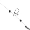 100 PCs/Lot 3mm-12mm Fishing Beads Space Stopper Black Round Soft/Hard Rubber Beads Fishing Lures Hook Rig Accessories 4