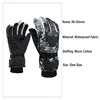 Men Black Ski Gloves Ultralight PU Waterproof Winter Warm Gloves Snowboard Male Cycling Motorcycle Riding Snow Windproof Gloves 2
