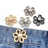 Reusable Detachable Waistband Flower Buttons Tool Jeans Waist Buckle Adjustment Button For Pants Jeans Waist Clip 2