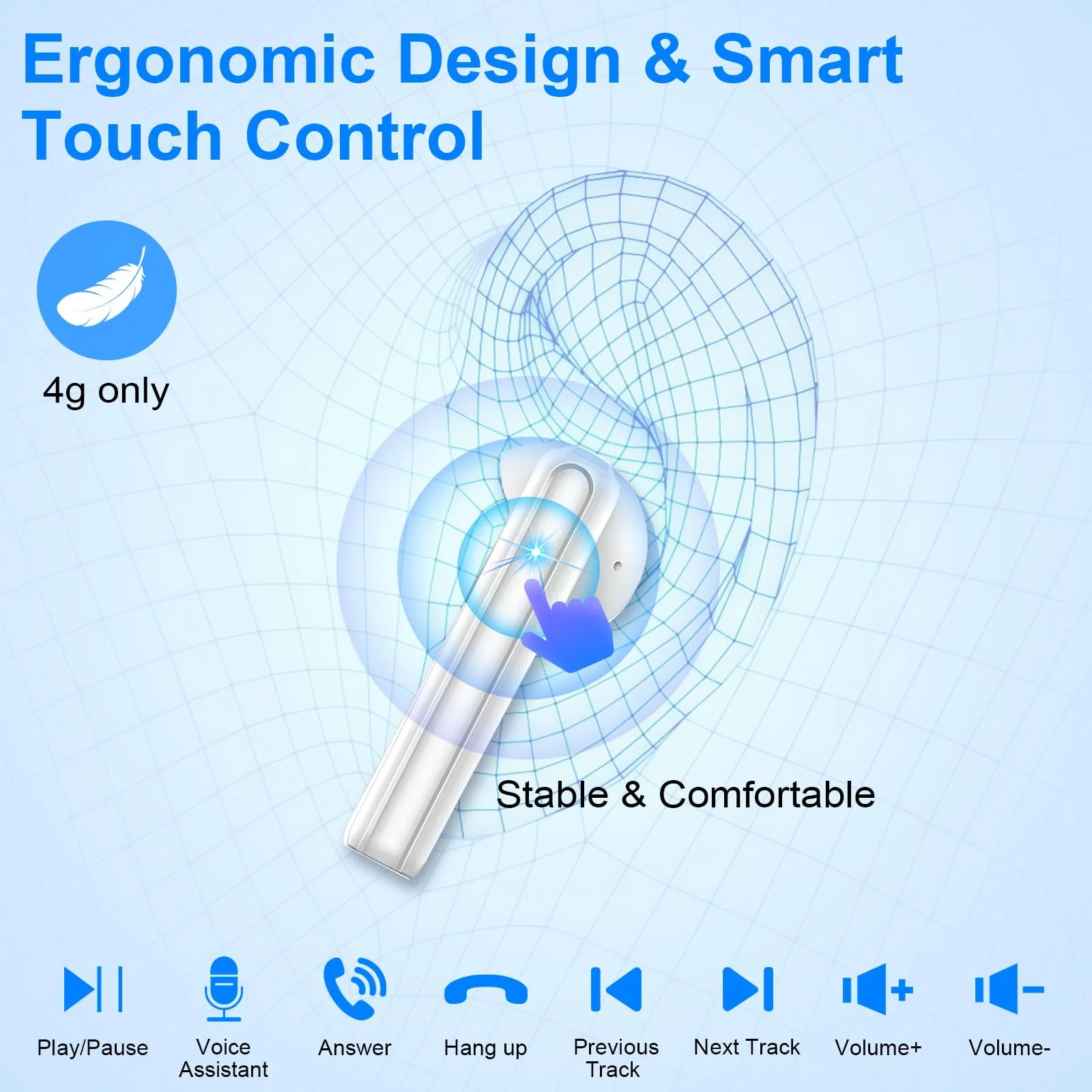 Xiaomi Heyplus S1 True Wireless Earbuds description image 4