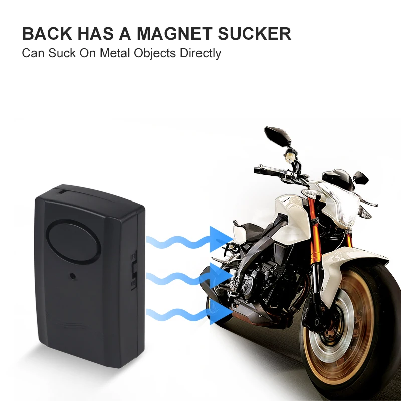 120db 9V Motorcycle Anti-theft Alarm System Moto Securiti Alarm System Remote Control Motorcycle Without Installation motorcycle alarm anti theft alarm remote control