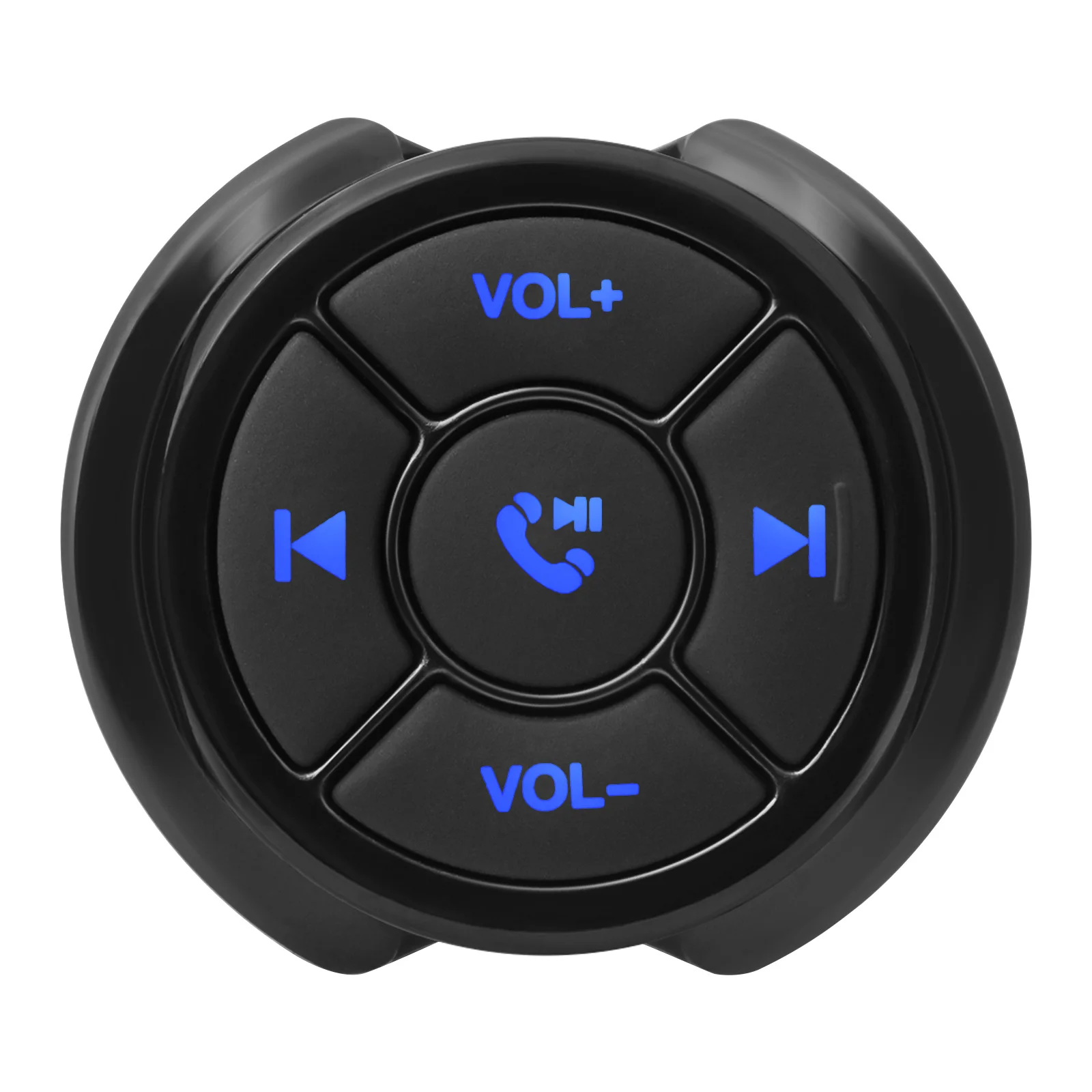 5 Keys Wireless Media Button Remote Controller Car Motorcycle Bike Steering Whee