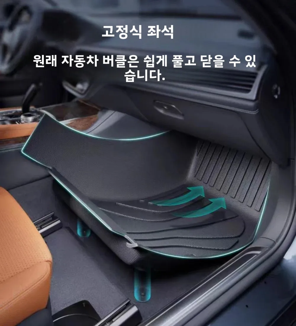 BMW iX3 2025 2024 2020용 TPE 바닥 매트 자동차 내부 방수 논슬립 카펫 보호 도구 iX3 2025용