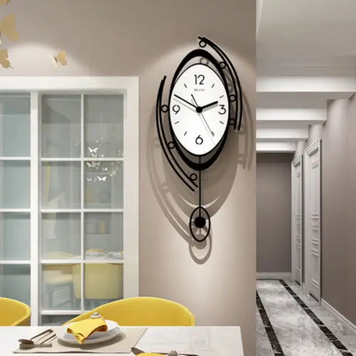 Modern Nordic 3D Wall Clock for Home Decor