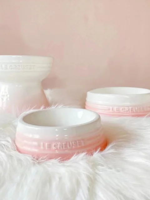 Cool Color LE CREUSET Cerc Pet Bowl High Footed Dog Bowl Di Anti-Flip Water Di Supplies Dog Bowls Pet Food Cool Color LE CREUSET Cerc Pet Bowl High Footed Dog Bowl Di Anti-Flip Water Di Supplies Dog Bowls Pet Food