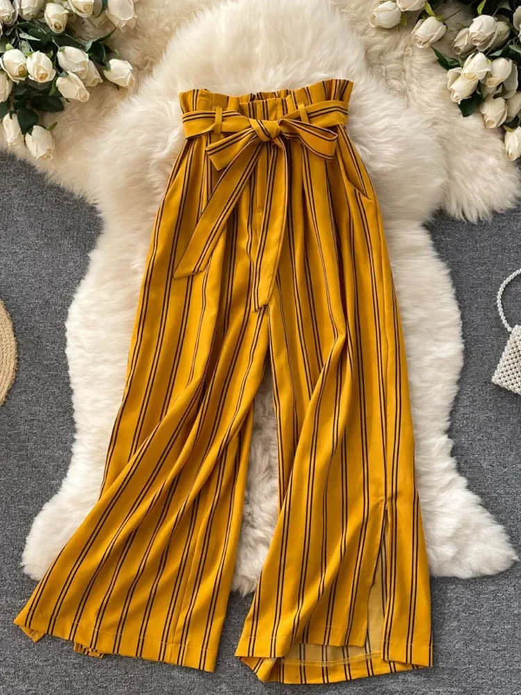 パンツ ORIMI 24AW big big slacks rame stripe パンツ ORIMI 24AW big big slacks rame stripe ORIMI 24AW big