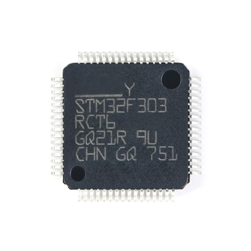 

Original and genuine STM32F303RCT6 LQFP-64 ARM Cortex-M4 32-bit microcontroller MCU