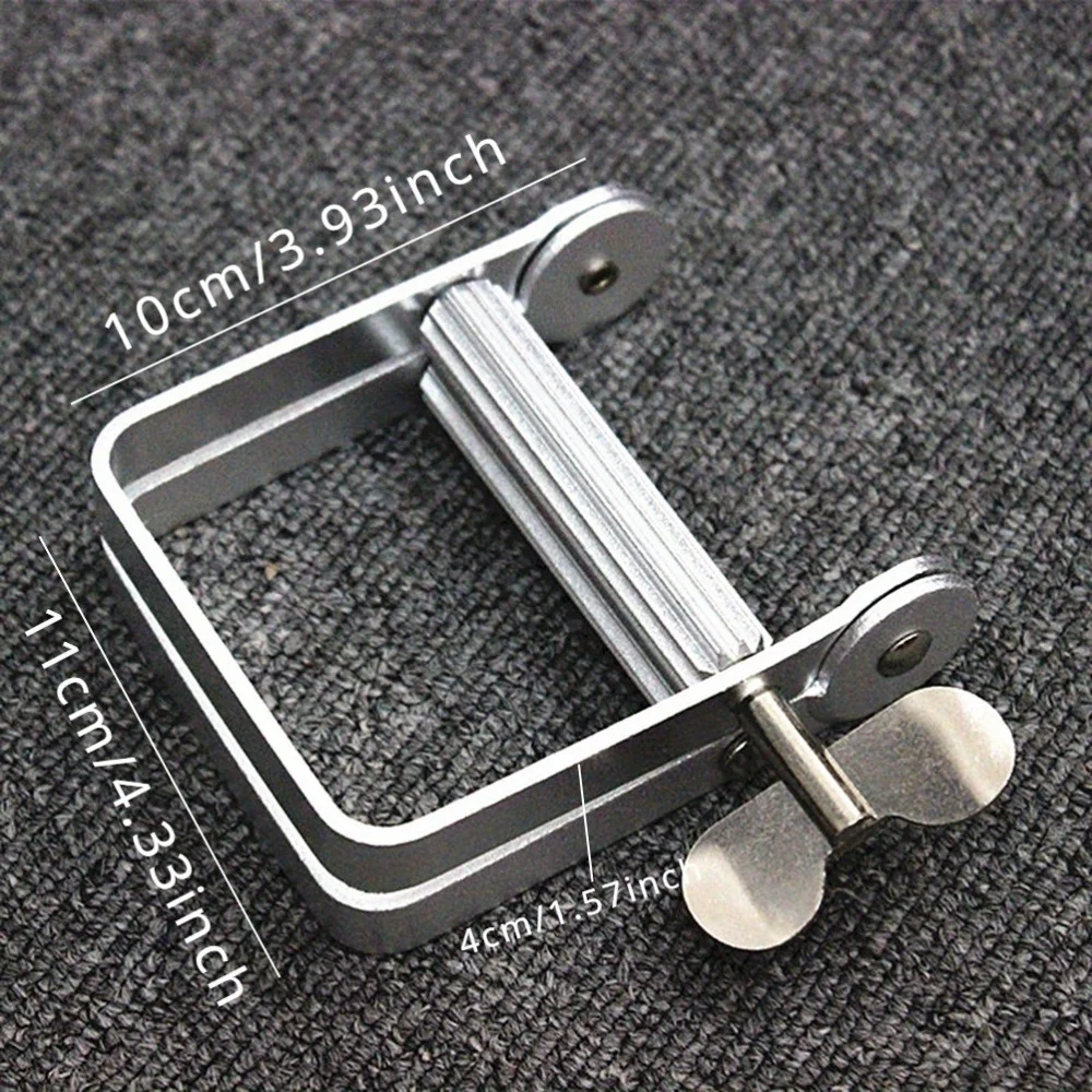 1PC Toothpaste Tube Squeezer Manual Squeezing Clip Stainless Steel Tool Hair Dyeing Cream Gadget Dispenser 6