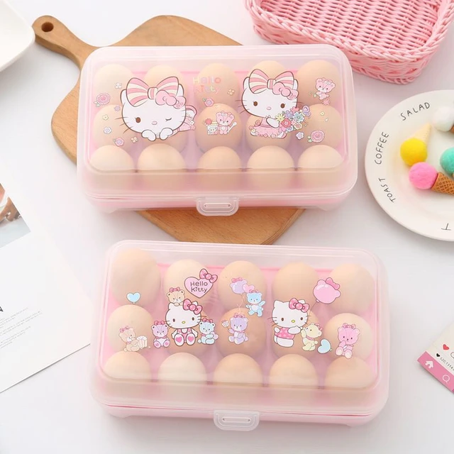 Hello Kitty Lunch Box Cute Ceramic Bento Box Refrigerator Crisper Food  Container Set Household Tableware Kitchen