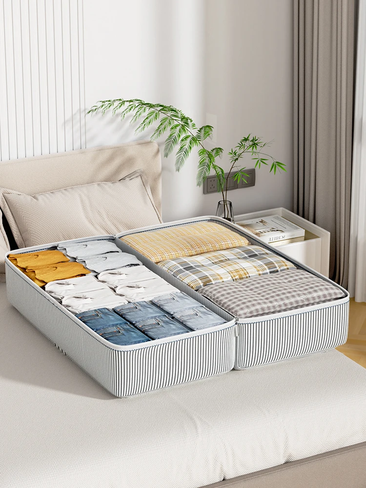 1PC large capacity storage bag for bedroom dormitory clothes quilt foldable dust bag storage locker storage bag trunk sorting 3