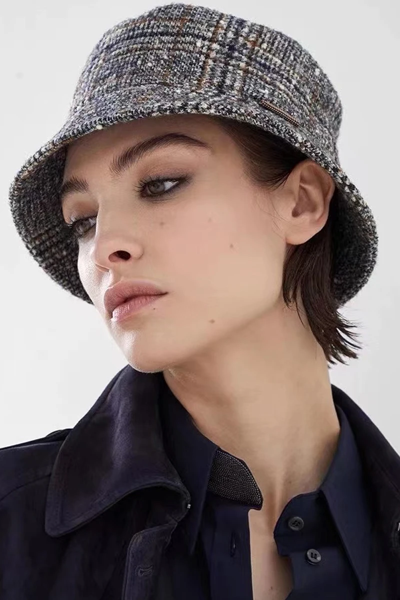 

Women'S Hat B/C High Quality Fashionable Commuting Warmth Wool Hat Reversible One Size Female Top Hats