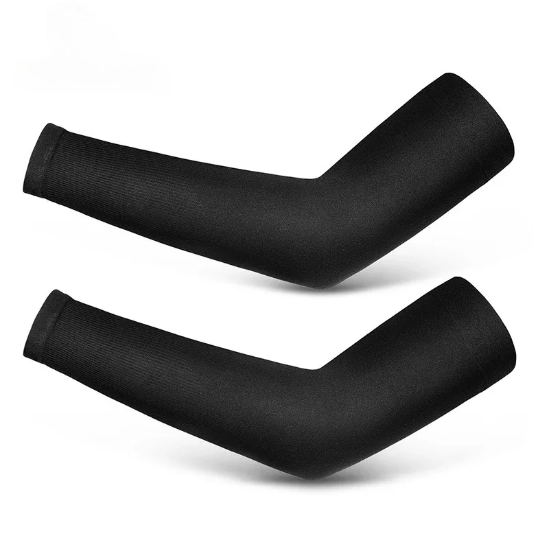 Comfort Fit Ice Fabric Arm Sleeves – UV Protection, Breathable Quick-Dry Long Covers for Running, Cycling & Outdoor Sports