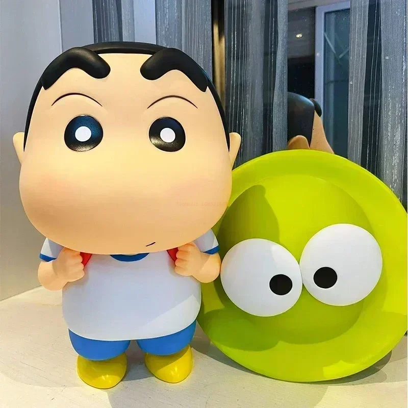 

Аниме Фигурка Crayon Shin-chan 40 см 1:1, большая экшн-фигурка, кавайная фигурка, Коллекционная ПВХ модель, кукла, статуя, подарок на Рождество, игрушки