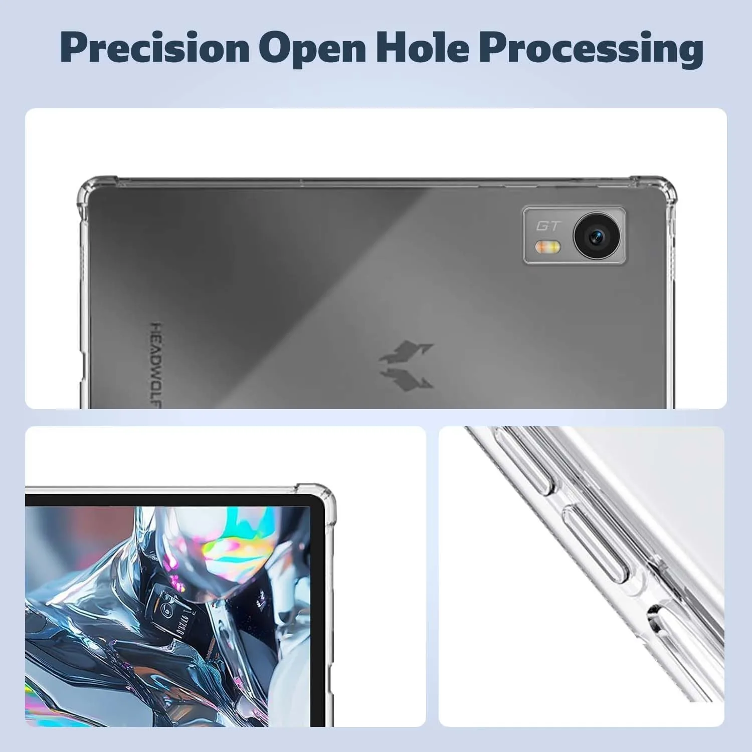 Slim Airbags Shockproof Clear TPU Back Cover