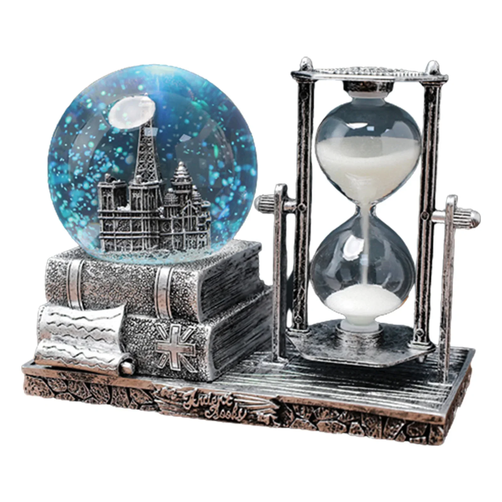 Christmas Snow Globe with Music Box Table Art Home Room Decoration Suitable for Office Wine Cooler Decor 5 Christmas Snow Globe with Music Box Table Art Home Room Decoration Suitable for Office Wine Cooler Decor 5