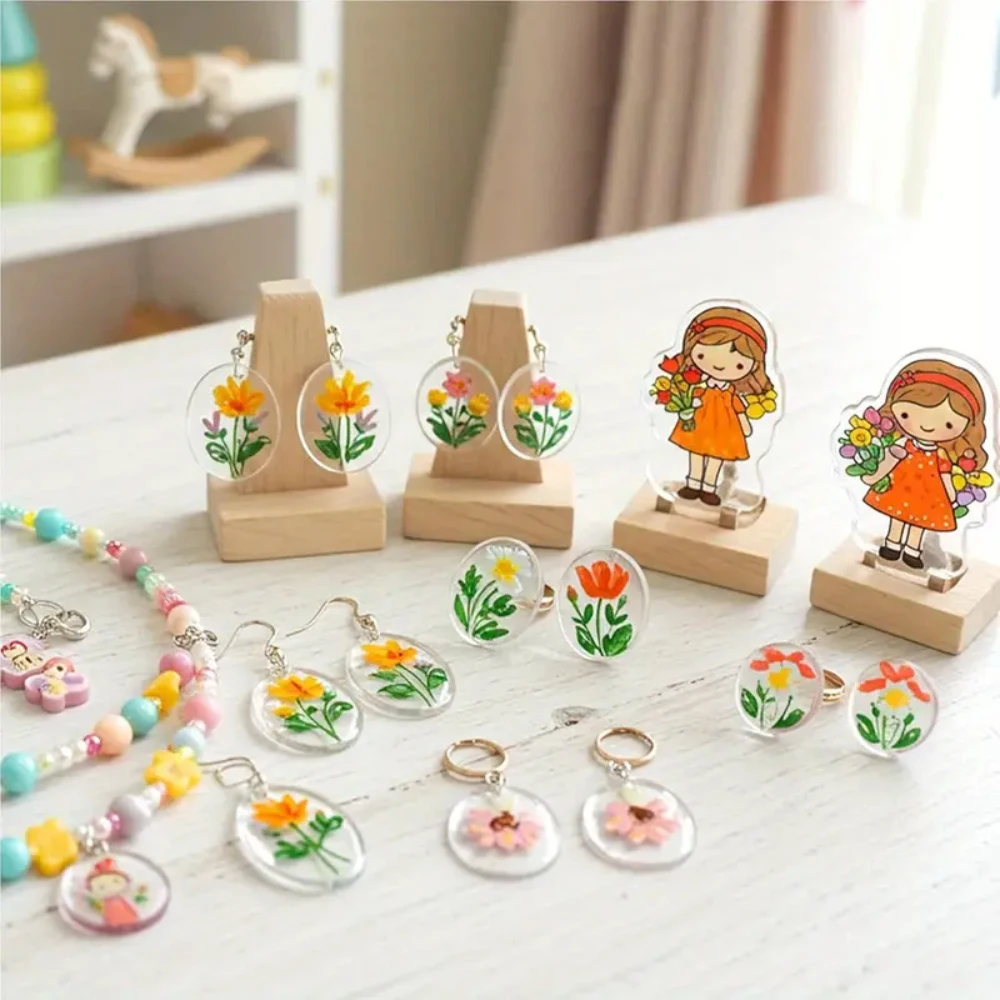 Shrink Films Papers,A4,0.3mm Thickness,Inkjet Printable,10PCS
