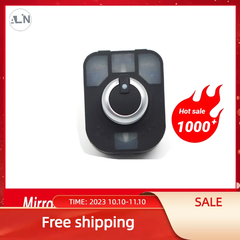 

Interior Accessories Chrome Plated Mirror Adjustment Folding Control Switch Knob For Audi Q3 8UD 959 565 C 8UD959565C 2013-2018