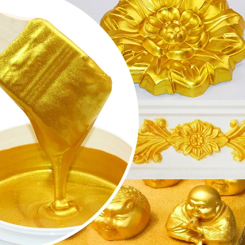 Water Based Gold Silver Glitter Paint for Arts and Crafts
