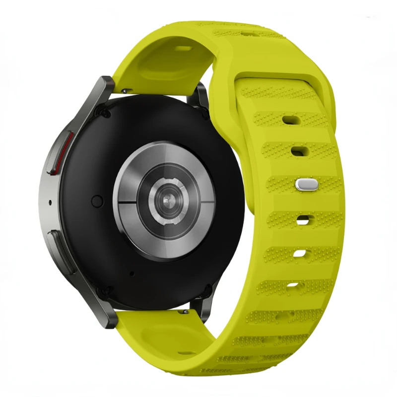 Silicone Sports Breathable Replacement Wristband, 22mm 20mm