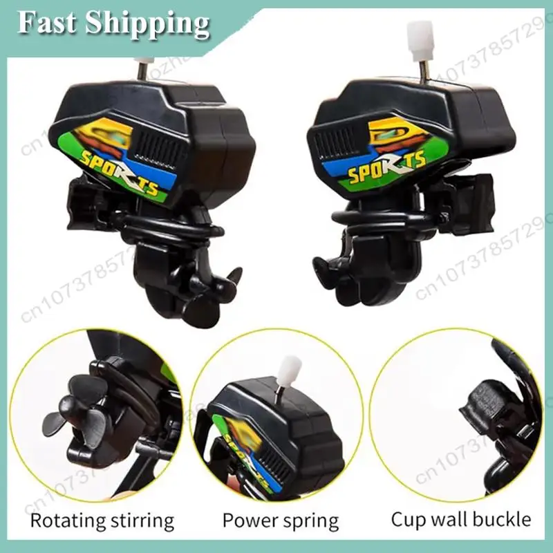 -A01R Boat Motor Coffee Stirrer For Cup, Wind Up Boat Motor Coffee Stirrer, Novelty Boat Motor Coffee Mixer,For Make Coffee