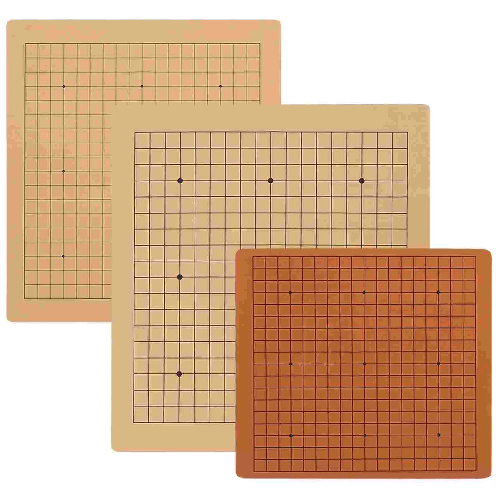 Foldable Chess Board Folding Chess Board Foldable Go Game Chessboard Weiqi Checkerboard Board Game 1.8/2.2cm Pieces One Side 19 Line