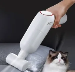 Compact Wireless Handheld Vacuum Cleaner - High Suction Rechargeable (WHITE)