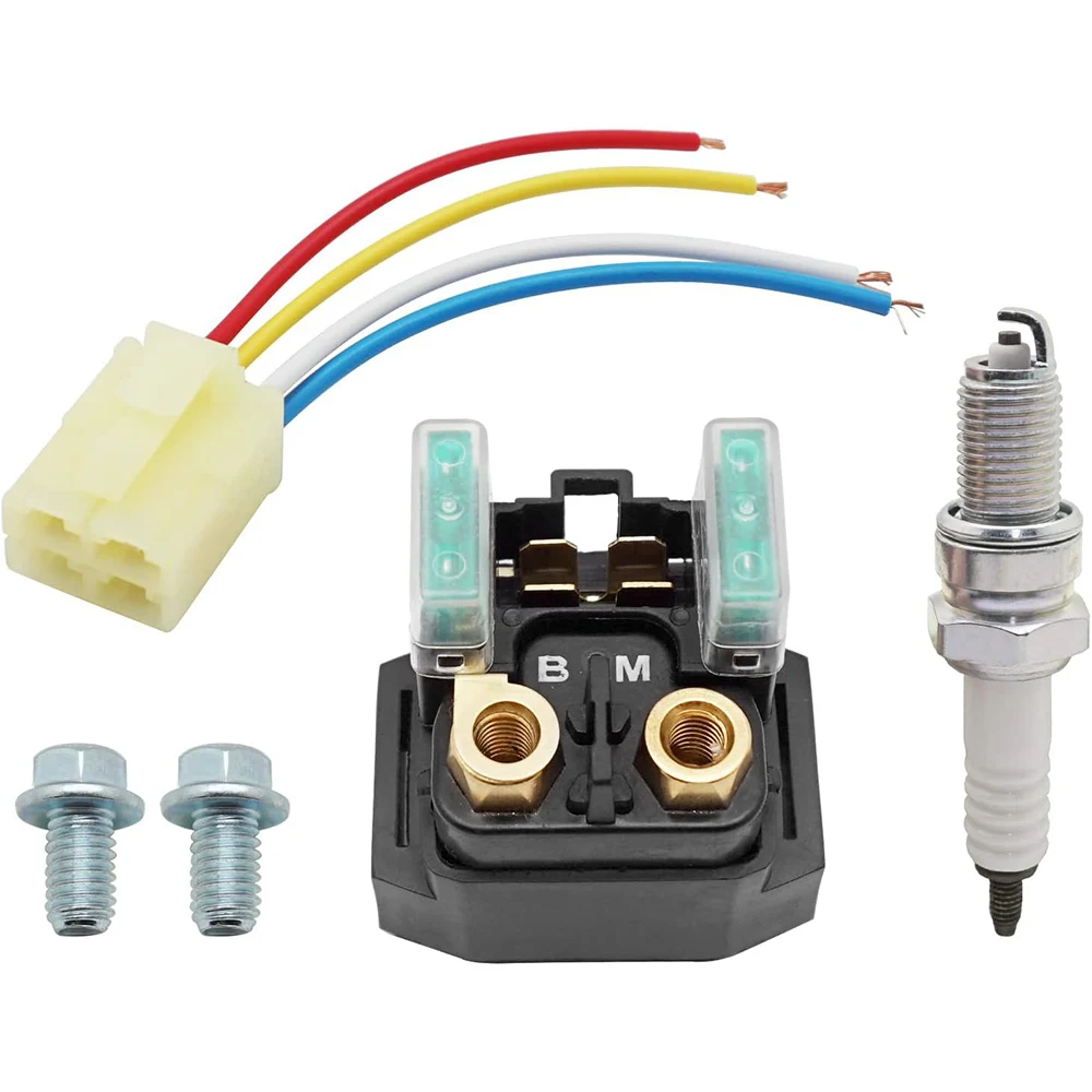 StarterSolenoidRelayPlugSparkforYamahaGrizzly350400450660