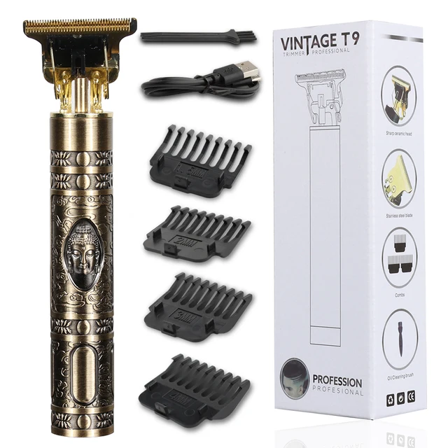 2022 USB Electric Hair Clippers Rechargeable Shaver Beard Trimmer Professional Men Hair Cutting Machine Beard Barber Hair Cut t9 Buddha